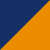 Темно-синий 5633 отделка оранжевая 2360