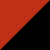 Красный 3655 с черным 9077